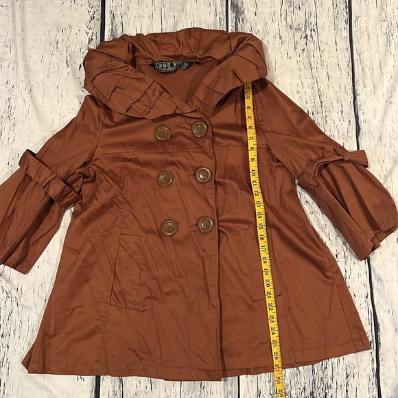 Vintage Brown Women’s Jacket Coat Size XL - Picture 6 of 12